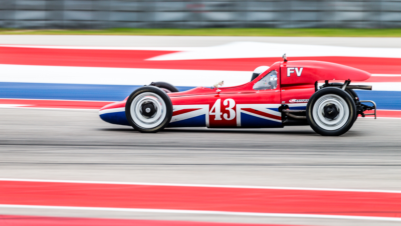 Illustration for article titled This Is What Vintage Car Racing Heaven Looks Like When It Comes To Texas